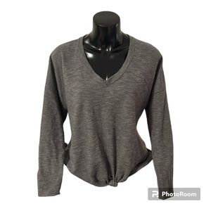 V•Neck Sweater | Grey | Queen Bees | Medium
